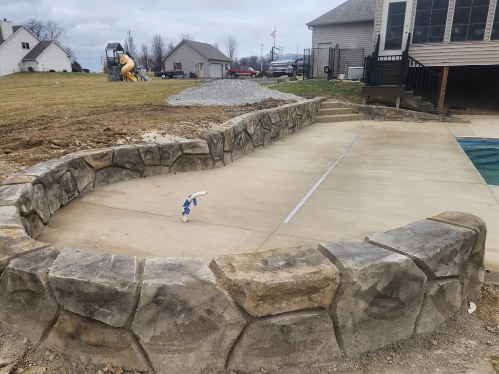 retaining walls in Butler