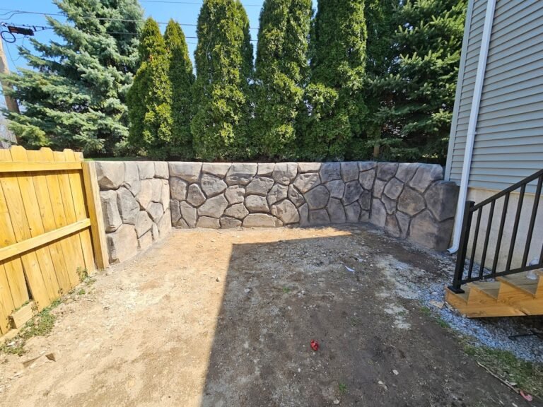 Retaining walls in Pierceton