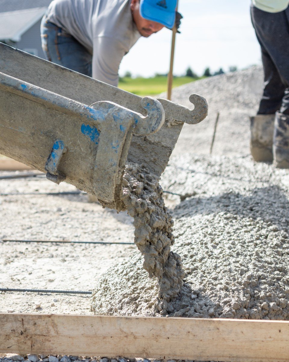 commercial concrete contractor in Goshen