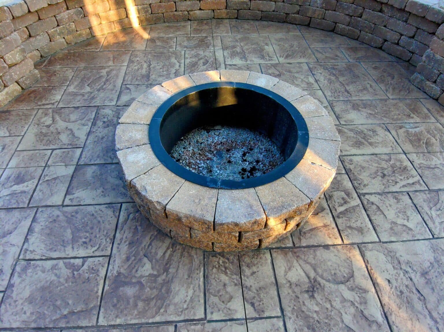 stamped concrete