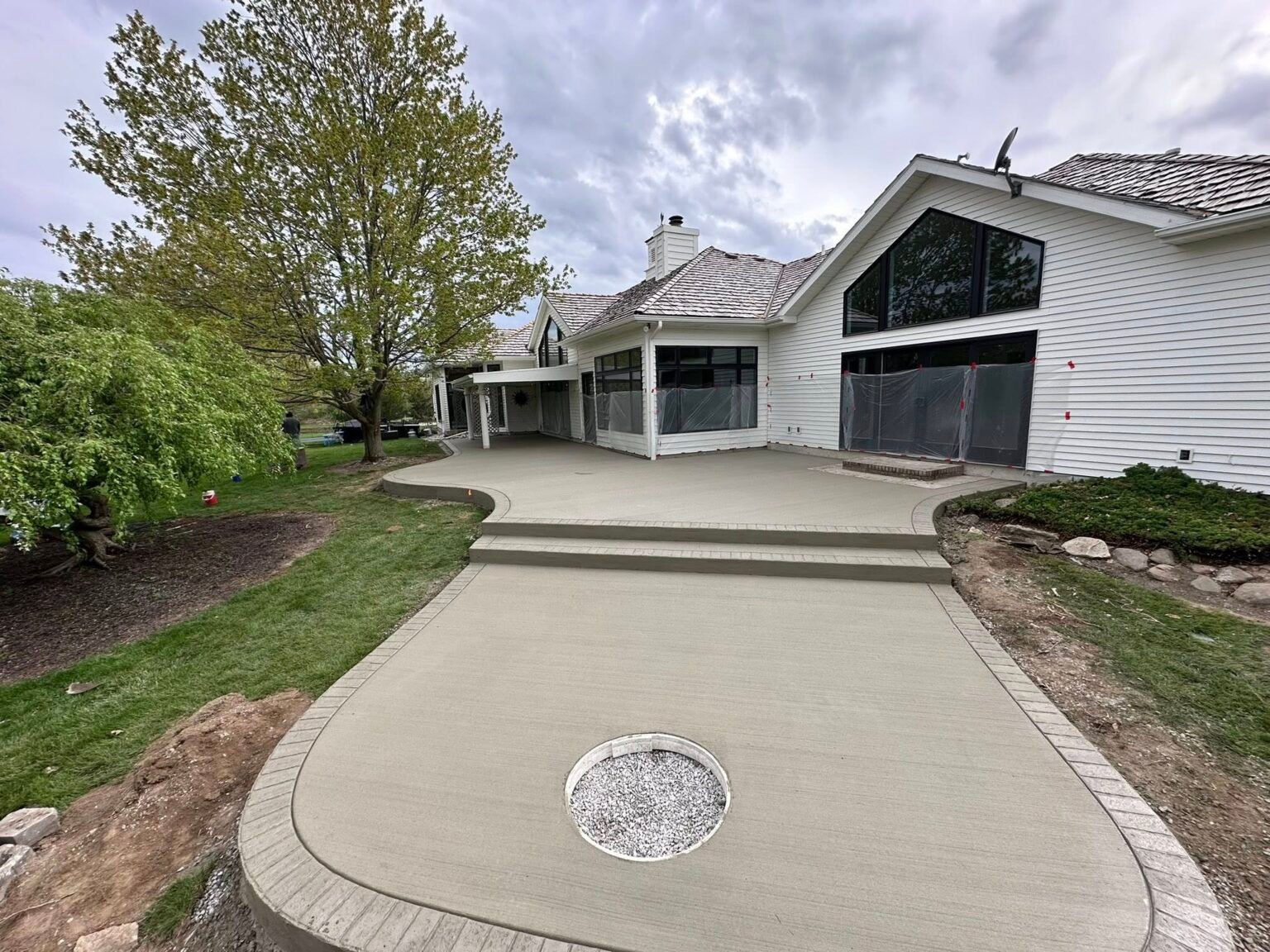 Concrete patios in Bryan