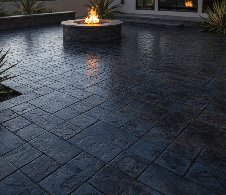 homeowners in Fort Wayne with an amazing patio, built by experts