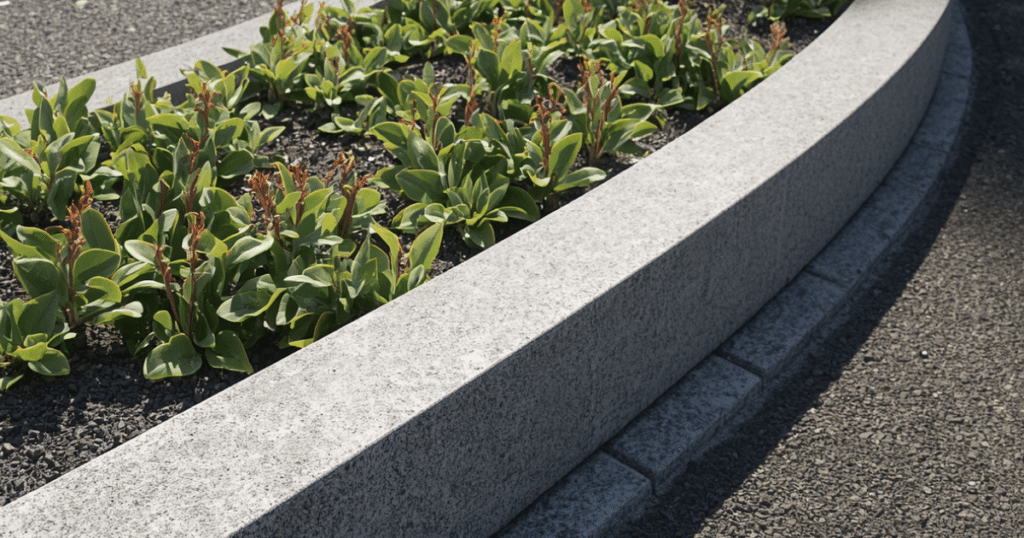 concrete curbing