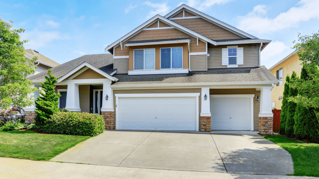 Residential concrete driveway with clean finish showing typical installation and cost considerations in 2026