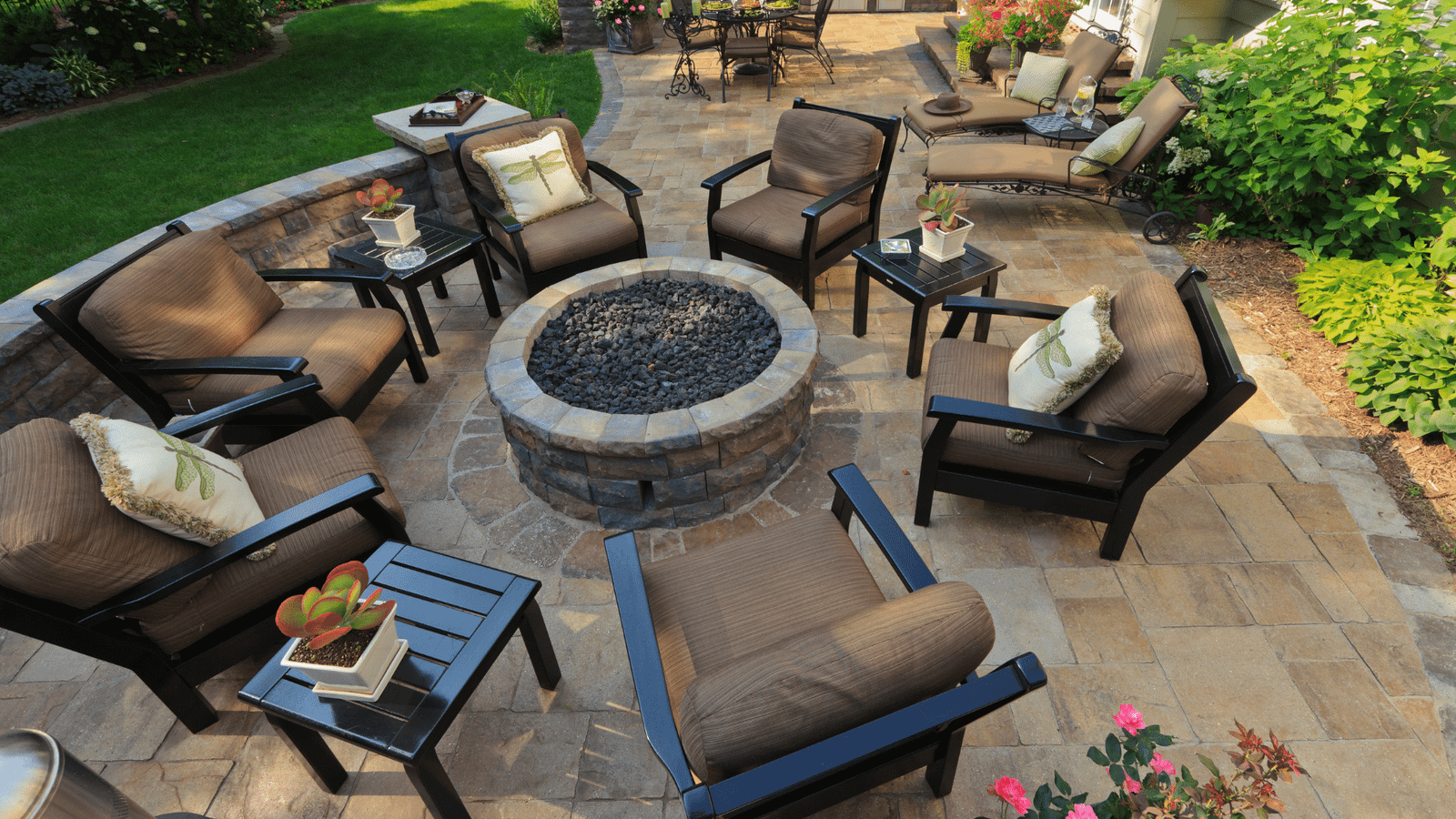 Home concrete patio